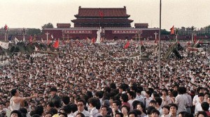Tiananmen Square 1989 One million protesters
